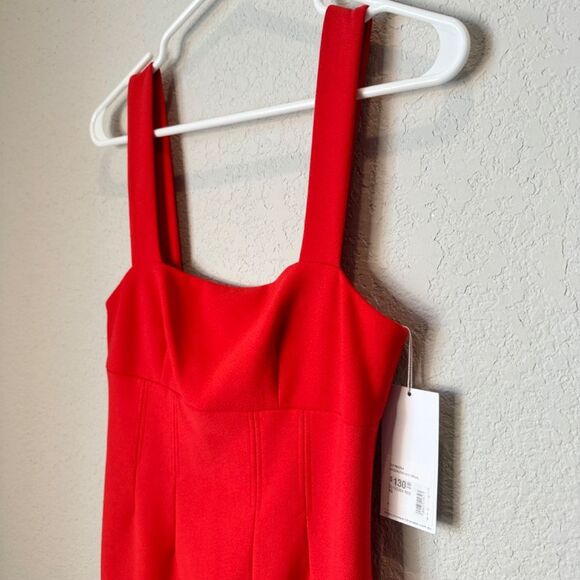 NWT Finders Keepers Red Magdalena Bodycon Sleeveless Mini Dress - Size XS - Picture 7 of 12